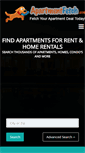 Mobile Screenshot of apartmentfetch.com